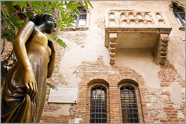 Дом Джульетты в итальянском городе Верона