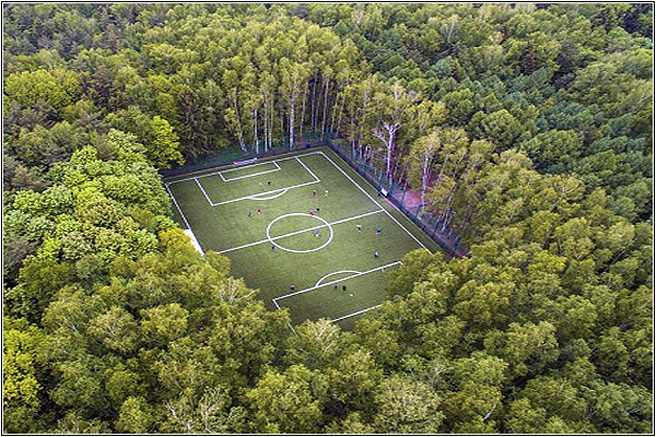 Футбольный стадион в Мещерском Парке