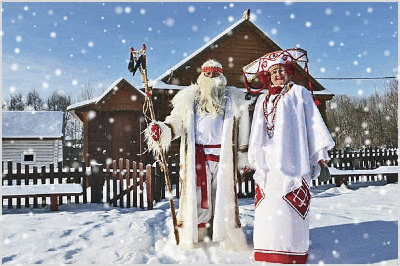 Якшамо Атя — Дед Мороз в Мордовии