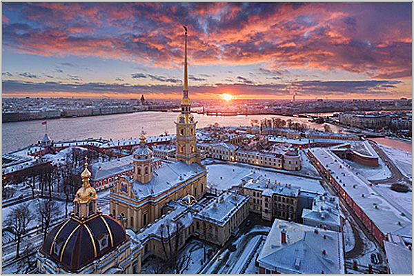 Смотровые площадки Петербурга: Колокольня Петропавловского собора