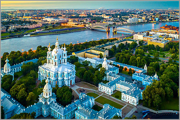 Смотровые площадки Петербурга: Звонница Смольного собора