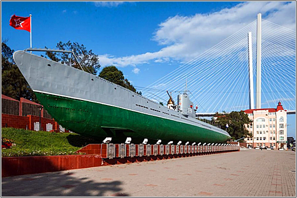 Путешествие с детьми во Владивосток: Подводная лодка С-56