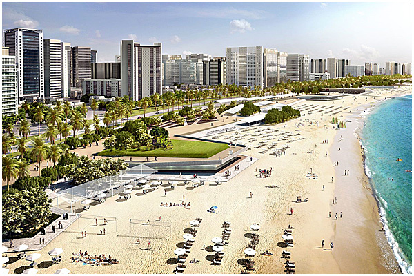 Лучшие пляжи Абу-Даби: пляж Корниш