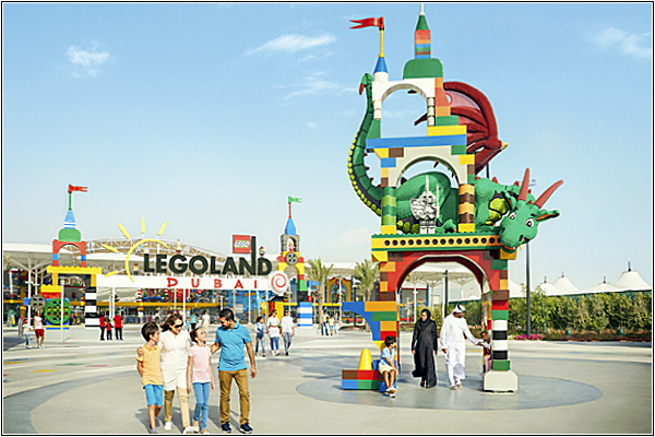 Отдых с детьми в Дубае: Парк развлечений Legoland