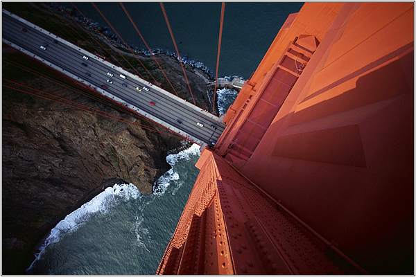 Thought I could fly, so I stepped off the Golden Gate