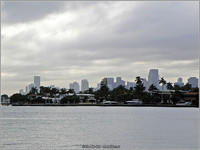 Вид на Майами со стороны Майами-Бич