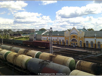 Станция Анжерская в Анжеро-Судженске