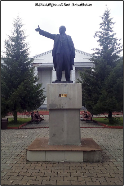 Памятник Ленину в Анжеро-Судженске