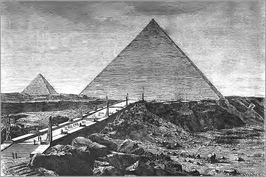 Пирамида Хеопса — одно из чудес света