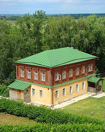 Дом причта на территории Рязанского кремля