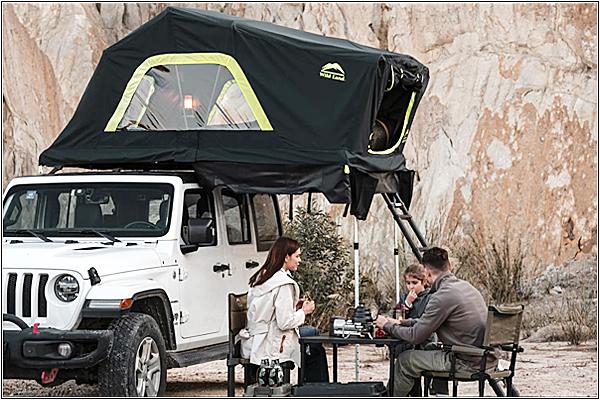Палатка на крыше автомобиля