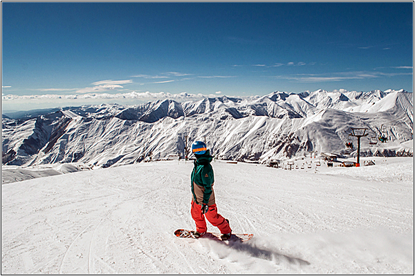 Покатушки в Гудаури