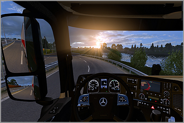 Путешествия в компьютерных играх: Euro Truck Simulator