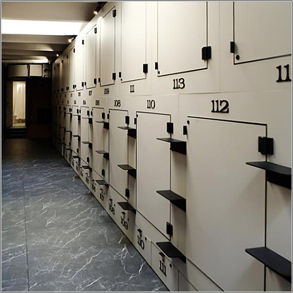 Капсулы в отеле 17/3