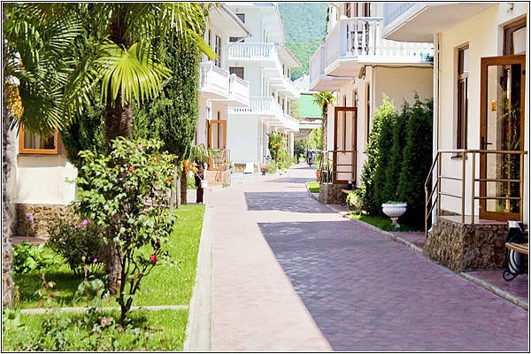 Территория отеля Hotel & SPA «Прометей Клуб»
