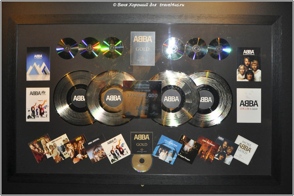 Экспозиция музея ABBA
